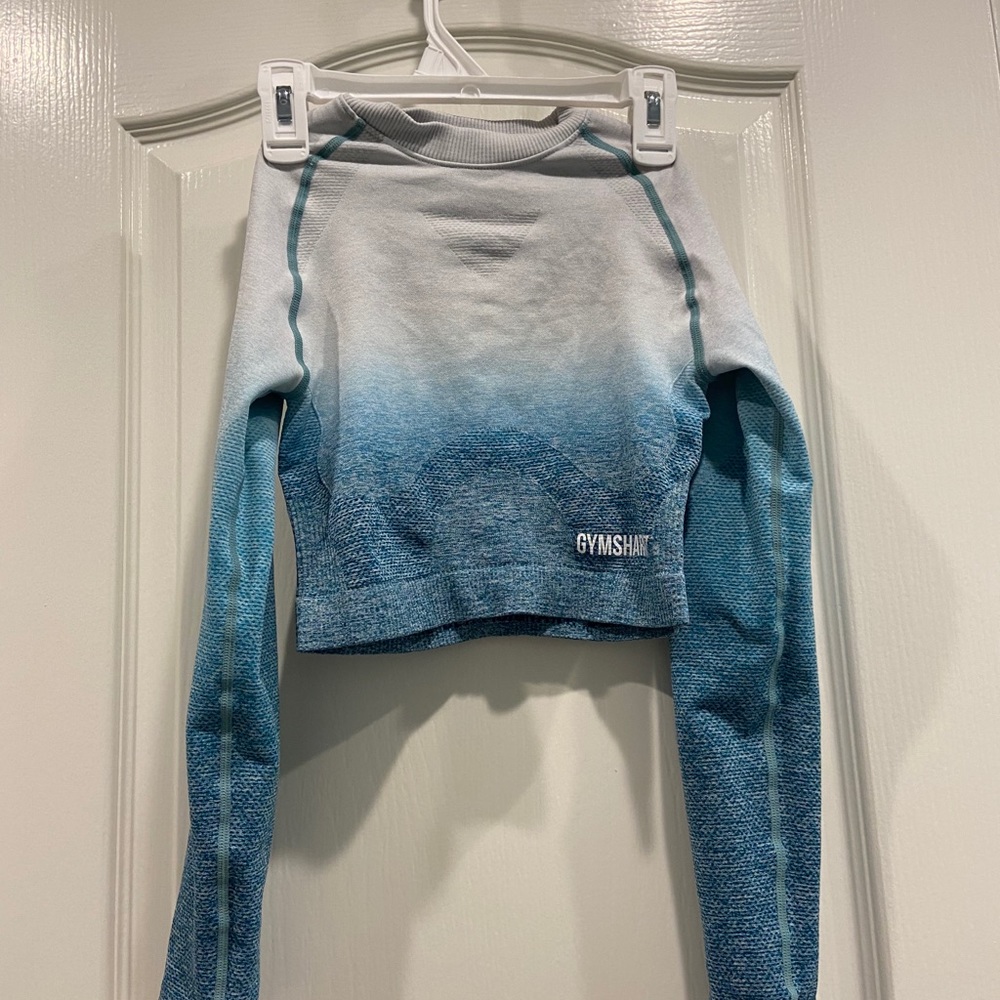 Adapt ombré gymshark crop too